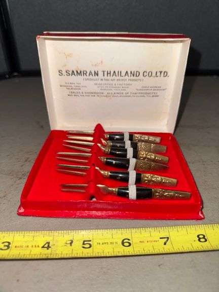 S.Samran thailand olive forks • Sun room