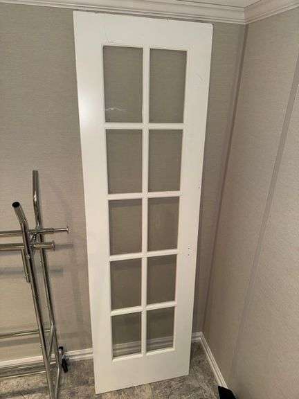 Glass pane door • 24x80 • Basement