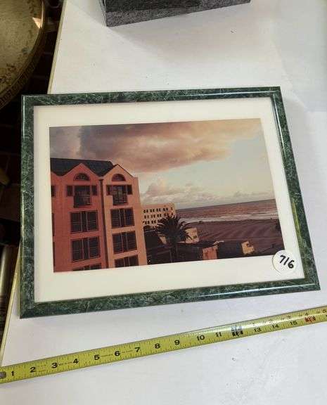 Signed by Local Photographer Framed Photo. 15 x 12.  Sunroom