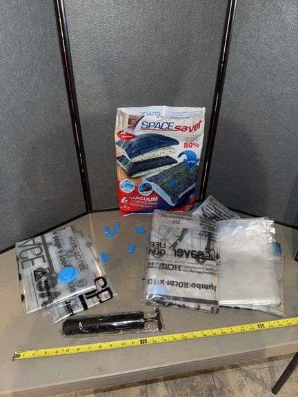 Space saver bags • Basement