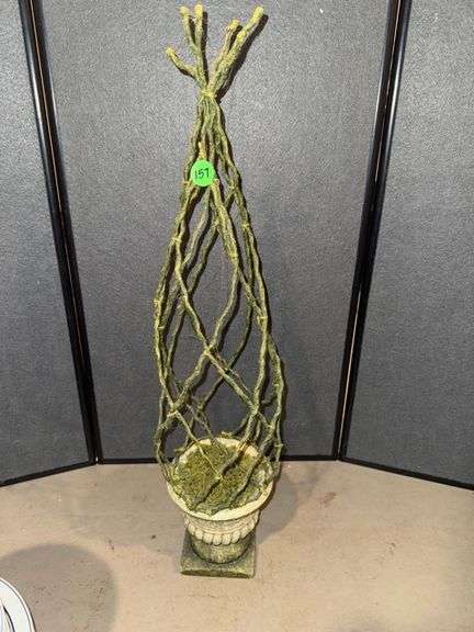 Decor in planter • 29” • Basement