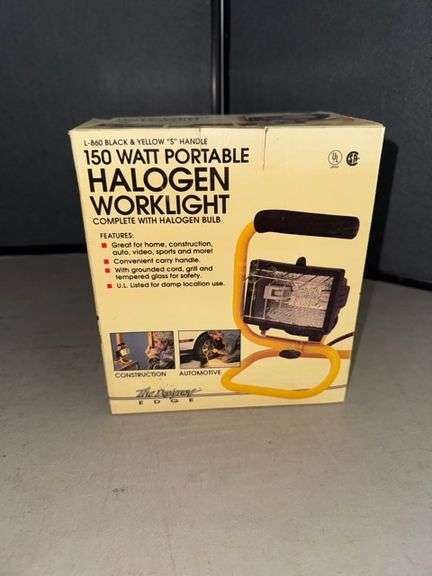 Halogen work light • Garage