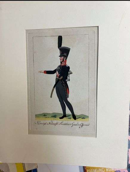 Picture 10 x 12 French Military Officer.  Sunroom