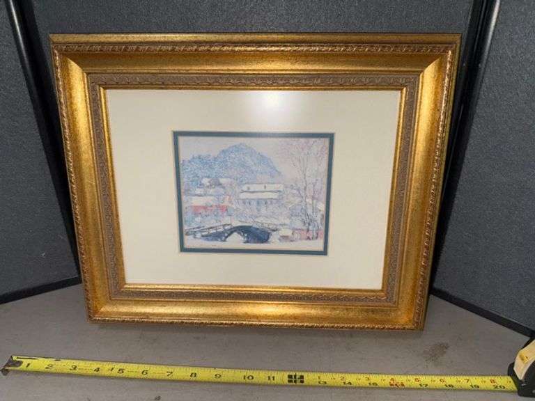 Framed Claude Monet wall art • 16x13.5 • Sun room