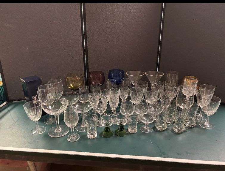 Miscellaneous stemware • Basement