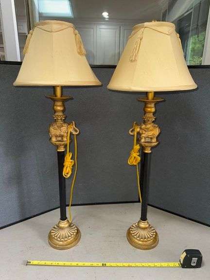 Elephant lamps • 36” • Sun room