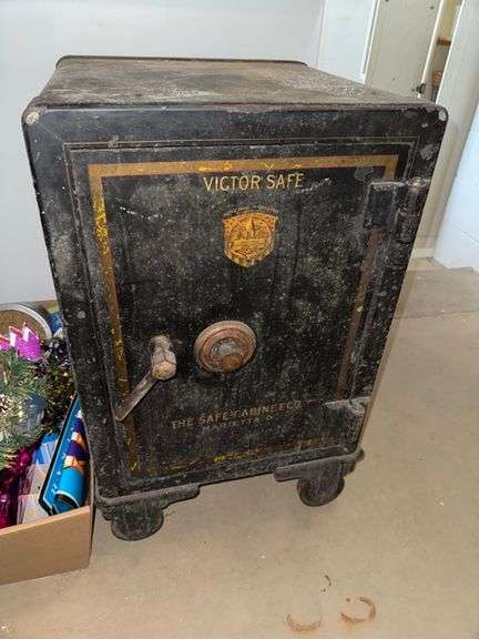 Victor safe with combination   16 x 21 x 31  • Basement •  ( Click for More Photos )
