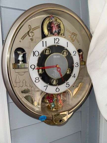 Seiko charming bell clock • Sun room