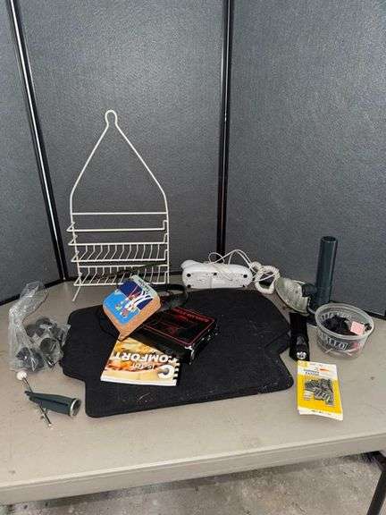 Miscellaneous box lot • Garage