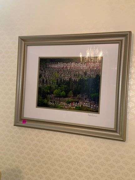 Framed wall decor • 24x19 • Upstairs