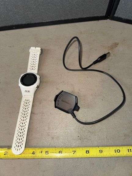 Garmin s2 smart watch with charger • Basement