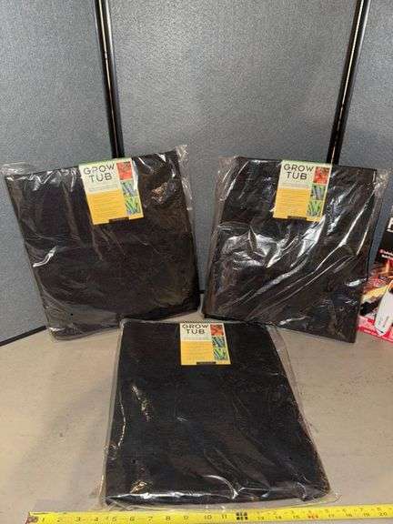 15 gallon grow tubs • (3) • New in Package • Basement