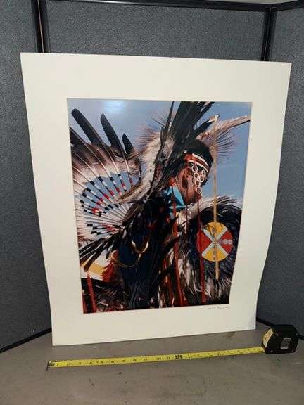 Indian wall decor • 21x26 • Basement
