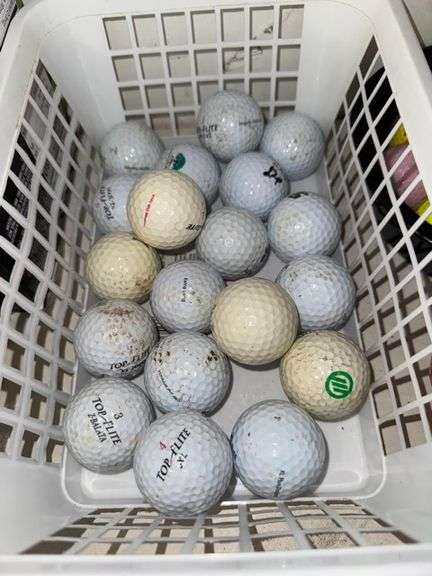 Top flite  golf balls • Garage