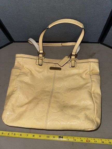 Bag marked coach • Kitchen