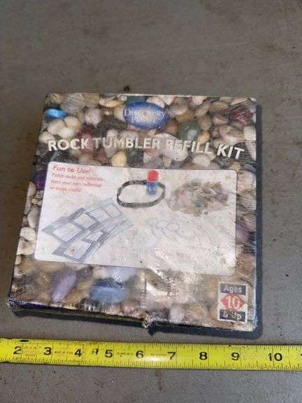 Rock tumbler refill kit • Garage