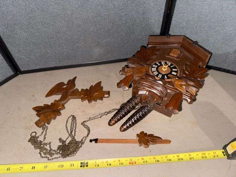 Coocoo clock • Basement with walkout - Duck Soup Auctions