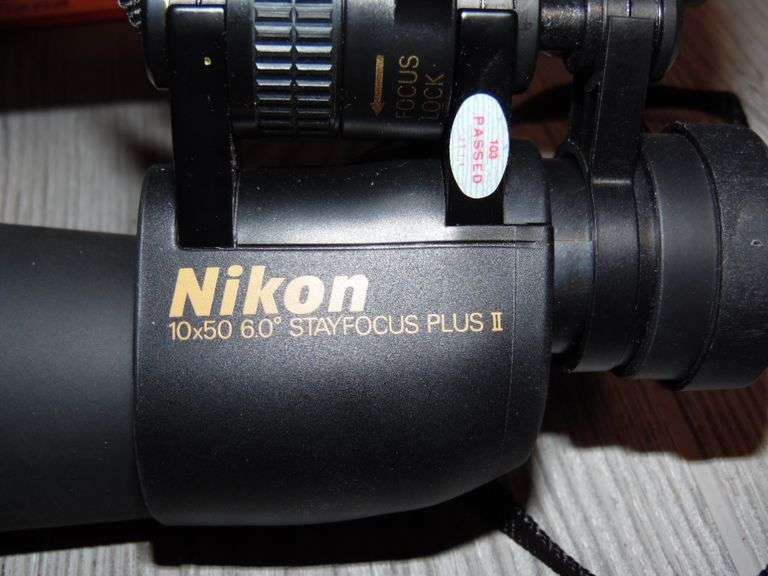 Nikon 10X50 6 0 Stay Focus Plus II Dunker Auction nikon-10x50-6-0-stay-focus-plus-ii-dunker-auction