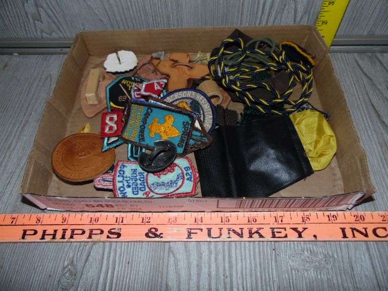 Cub Scout Patches & Tie Holders Dunker Auction