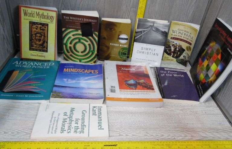 Assorted Books - Dunker Auction