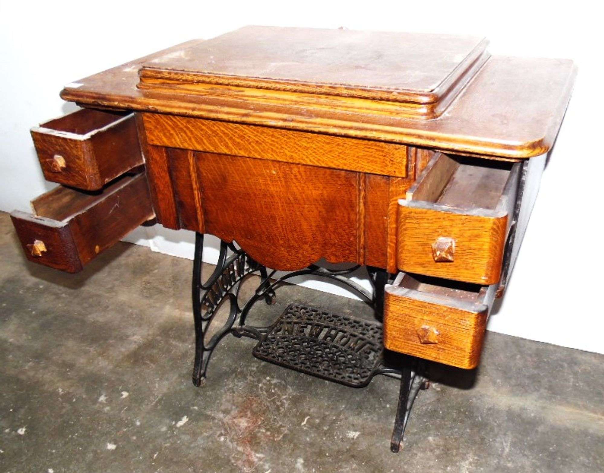 New Home Treadle Sewing Machine: 49