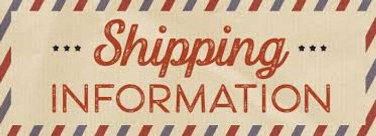 SHIPPING INFORMATION