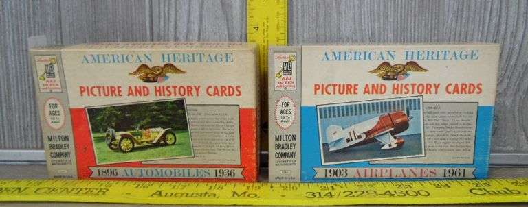 American Heritage Picture & History Cards - Dunker Auction