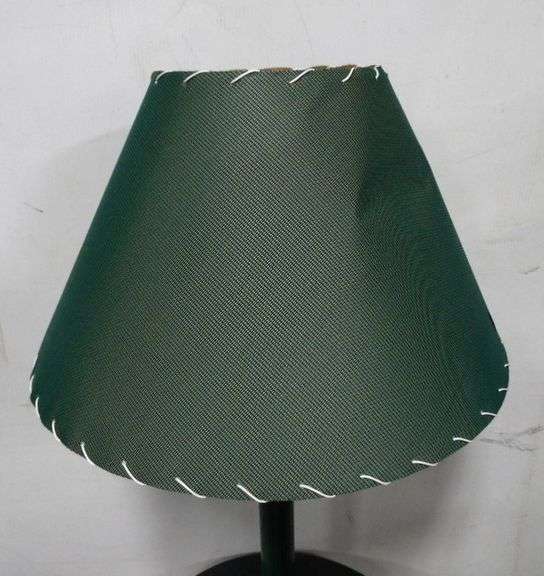 Green Floor Lamp (Plastic:  54" Tall, Shade has dent