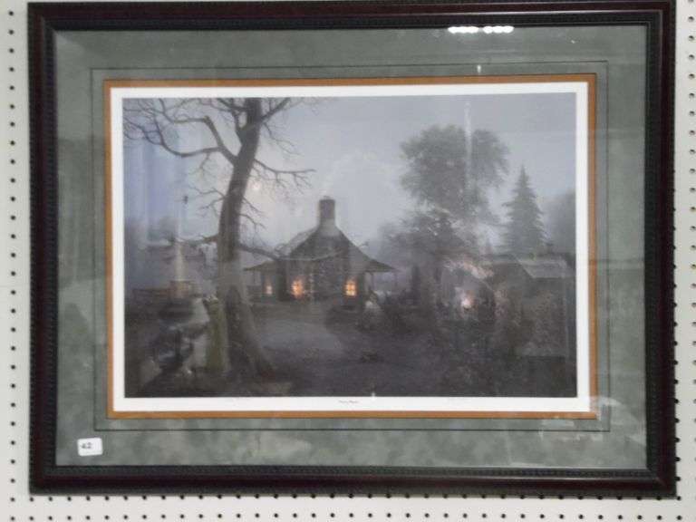 Jesse Barnes "Country Reunion" 1930/2000, 34" x 26"
