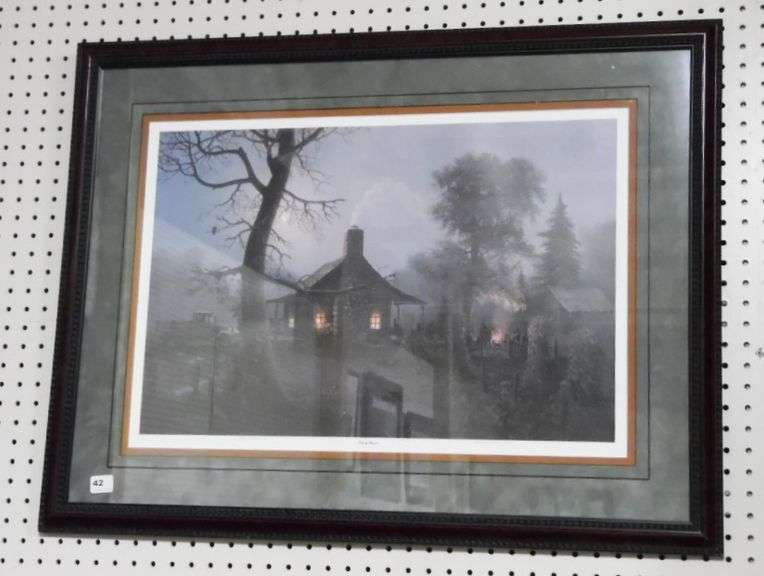 Jesse Barnes "Country Reunion" 1930/2000, 34" x 26"