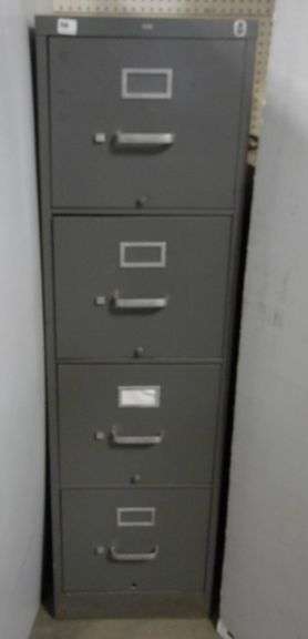 4 Drawer File Cabinet