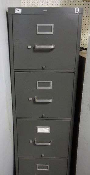 4 Drawer File Cabinet