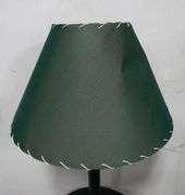 Green Floor Lamp (Plastic:  54" Tall, Shade has dent