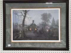 Jesse Barnes "Country Reunion" 1930/2000, 34" x 26"