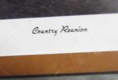 Jesse Barnes "Country Reunion" 1930/2000, 34" x 26"
