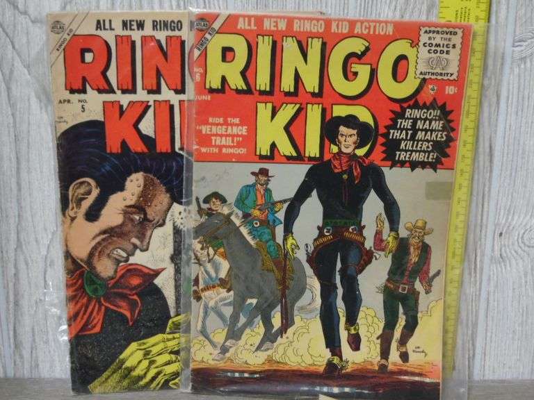 2 - Ringo Kid 10 Cent Comic Books