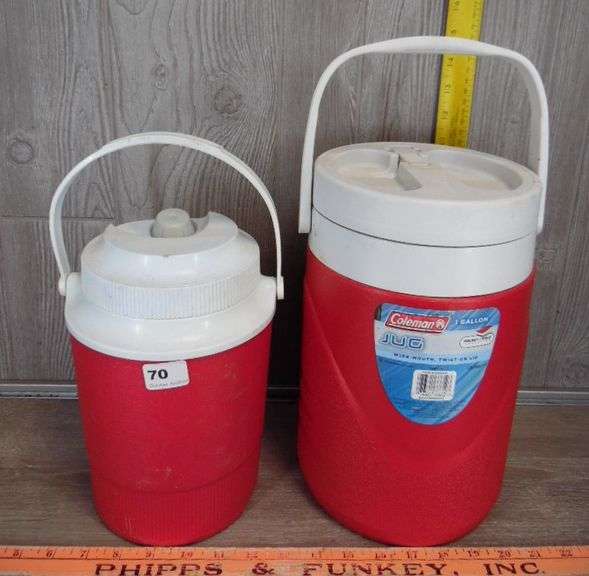 Coleman & Rubbermaid Cooler Jugs