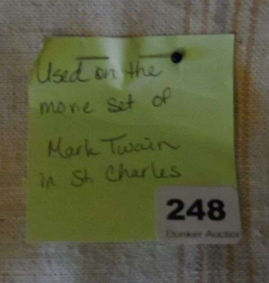 Flour Bag: Per Family Used On the Movie Set of Mark Twain in St. Charles