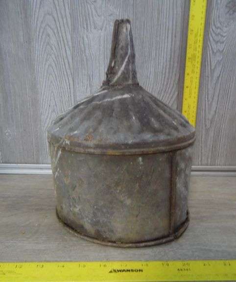 Galvanized Funnel