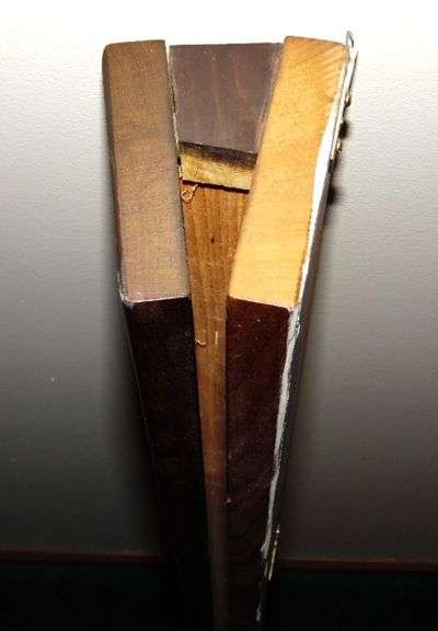 Wall Mounted Quilt Holder - 4' x 4" x 3 1/2"