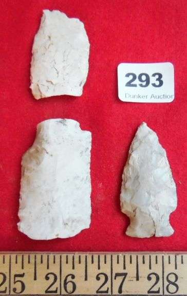 Native American Arrowhead Artifacts