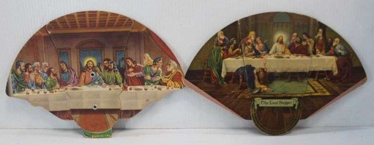 Hand Fans: Schweighauser Store Morrison, Mo.; Mortons Linn, Mo. & Central Rendering Jeff. City, Mo.