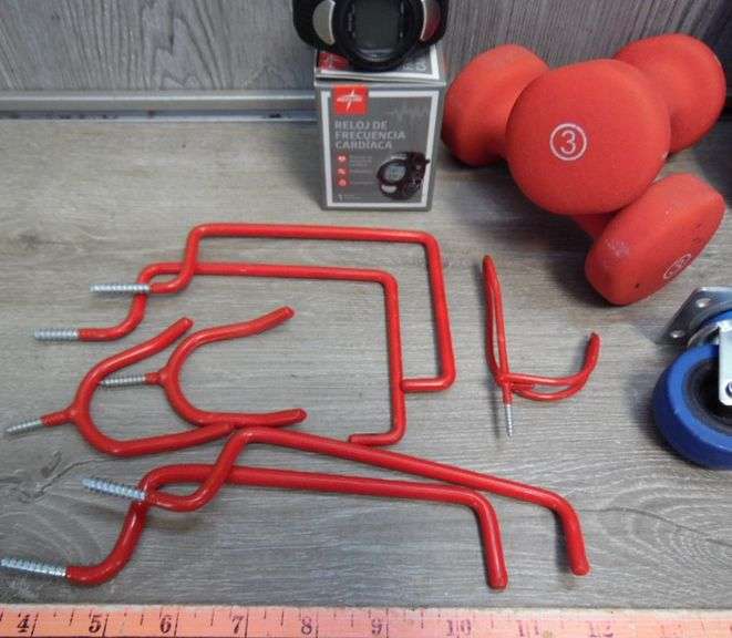 Knee Brace, 3lb Hand Weights, Heart Rate Watch & More