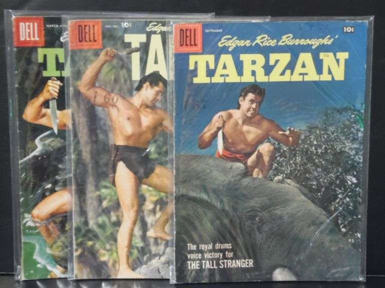 3 - Tarzan 10 Cent Comic Books