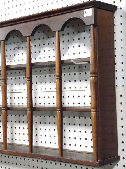 Wall Shelf: 35 1/2" x 5" x 20"