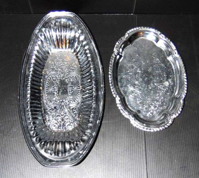 Silver Plated Bowls & Serving Trays