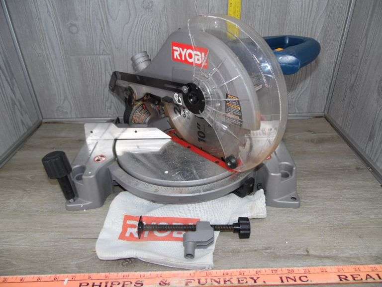 Ryobi 10" Compound Miter Saw With Laser