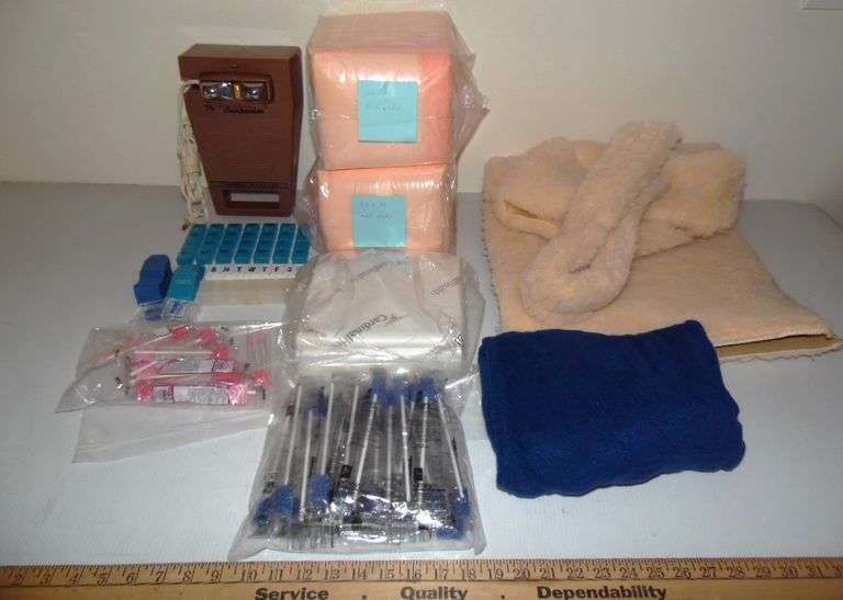 Medical Supplies - Pill Holders, Oral Swabs, Bed Pads, Blanket & More
