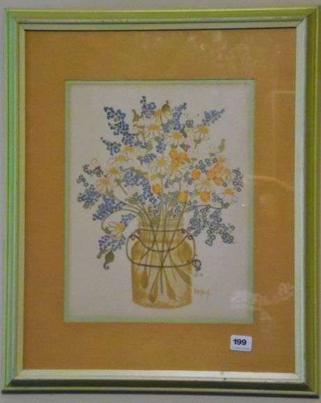 Wall Art - Daisies In A Jar