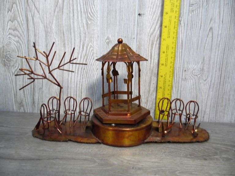 Copper Music Boxes - Carousel Does Not Work